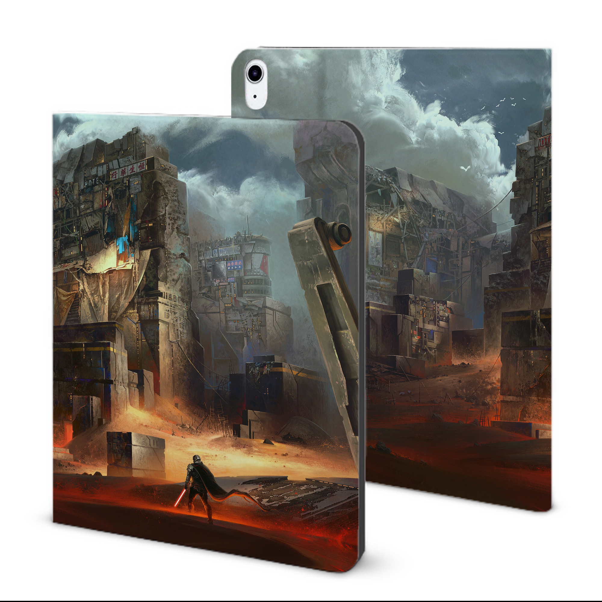 （画像用） スター・ウォーズ Star Wars IPad ケース ブック型 PUレザー TPU 耐衝撃 軽量 薄型 ペン収納なし 全面保護 IPad 各モデル対応